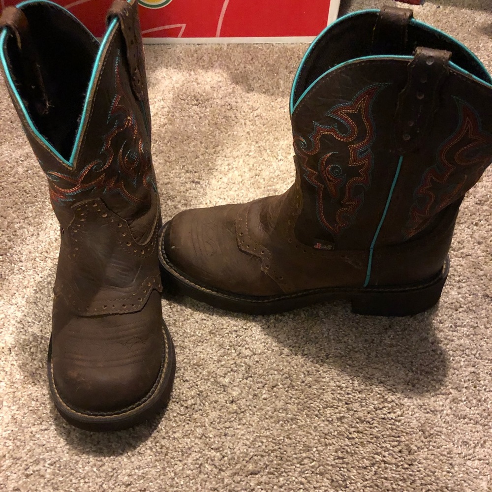 Justin cowgirl boots